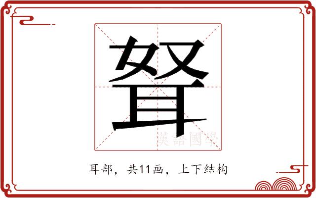 𰭺的部首图片